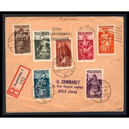 Lot 9177 - Lettres - N°189/195 - Oblitéré Qualité TB