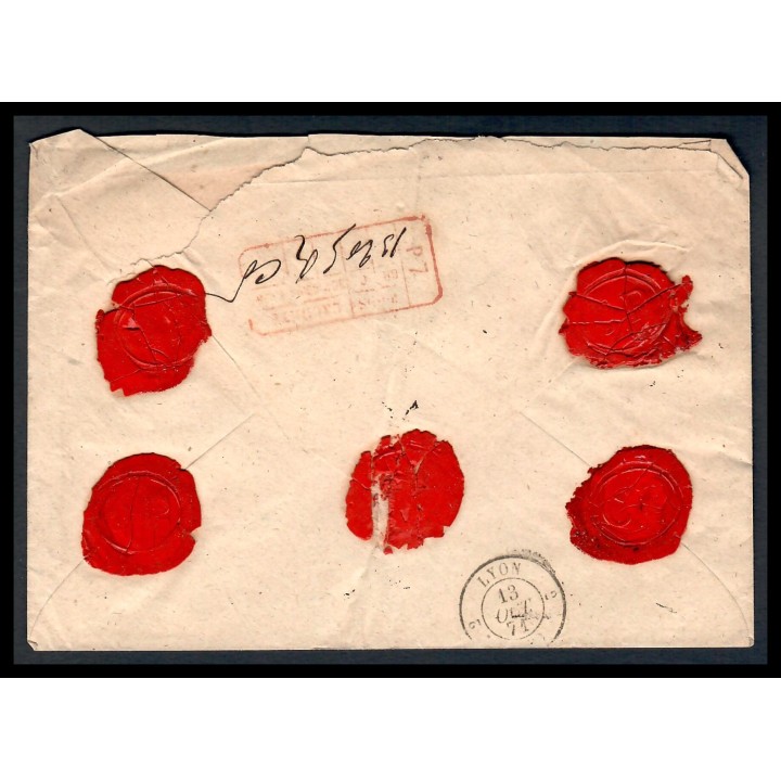 Lot A7747 - Lettres - N°32 et 60 x2 - Oblitéré Qualité TB
