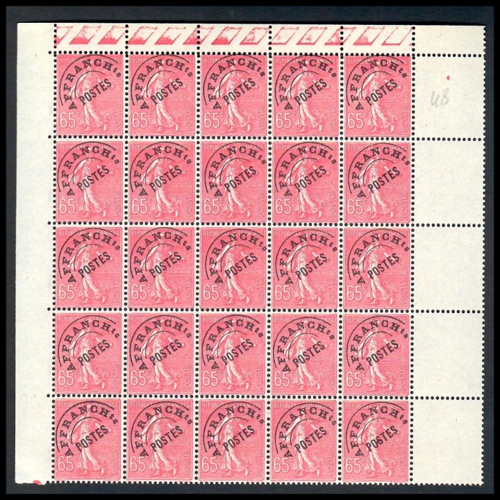 Lot 4426 - Préoblitéré - N°48 - Neuf ** Luxe