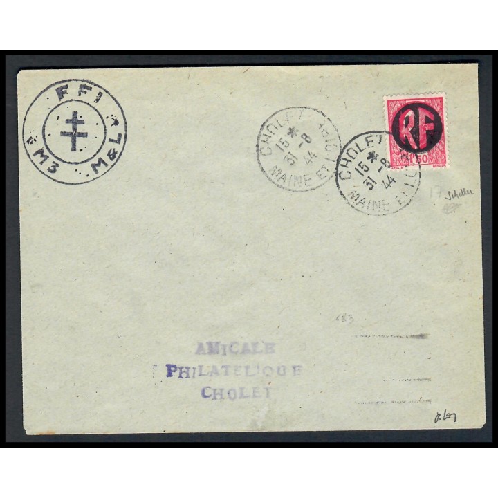 Lot A7250 - Libération Cholet - N°17 - Oblitéré Qualité TB
