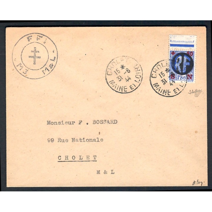 Lot A7254 - Libération Cholet - N°27 - Oblitéré Qualité TB