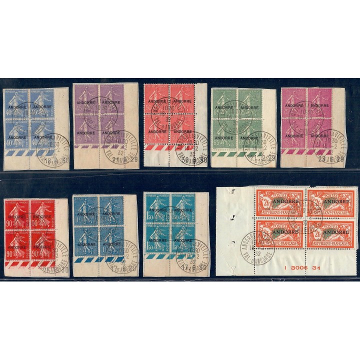 Lot A7694 - Andorre - N°1/23 - Oblitéré Qualité TB