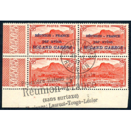 Lot A7750 - Réunion - Poste aérienne - N°PA1 - Oblitéré Qualité TB