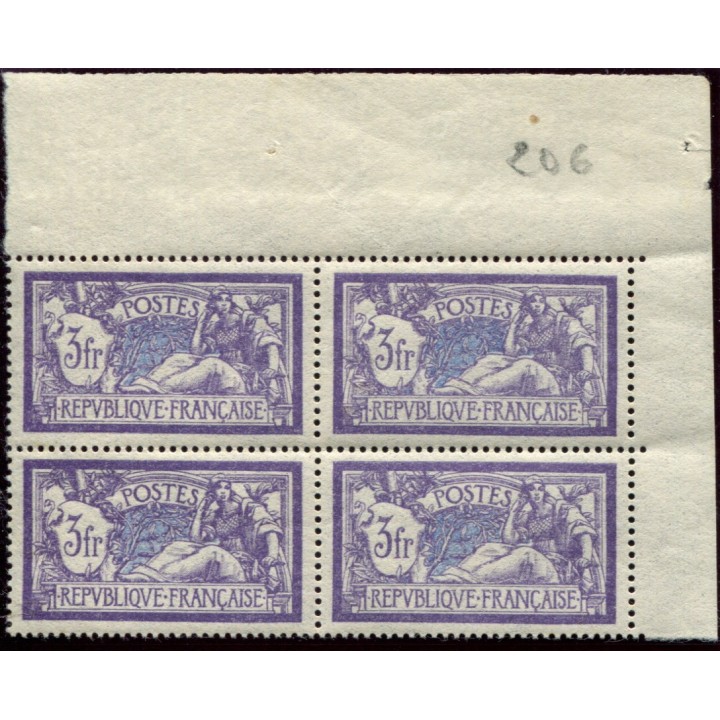 Lot 2441 - Poste - N°206 - Neuf ** Luxe