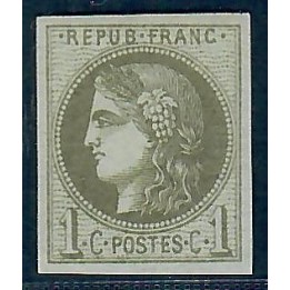 Lot C2893 - Classique - N°39A - Neuf ** Luxe