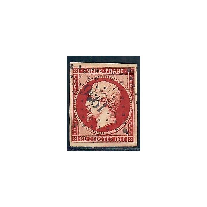 Lot C2888 - Classique - N°17A - Oblitéré Qualité TB