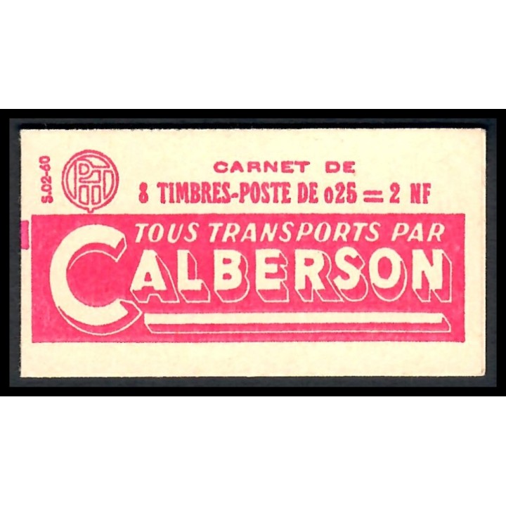 Lot A6430 - Carnets publicitaires - N°1234-C1 - Neuf ** Luxe