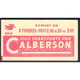 Lot A6433 - Carnets publicitaires - N°1263-C1 - Neuf ** Luxe