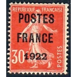 Lot A7685 - Préoblitérés - N°38 Neuf (*) sans gomme