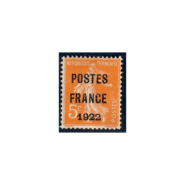 Lot A7681 - Préoblitérés - N°36 Neuf (*) sans gomme