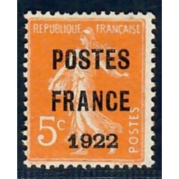 Lot A7680 - Préoblitérés - N°36 Neuf (*) sans gomme