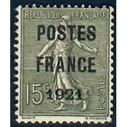 Lot A7678 - Préoblitérés - N°34 Neuf (*) sans gomme