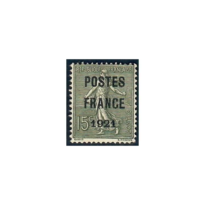 Lot A7678 - Préoblitérés - N°34 Neuf (*) sans gomme