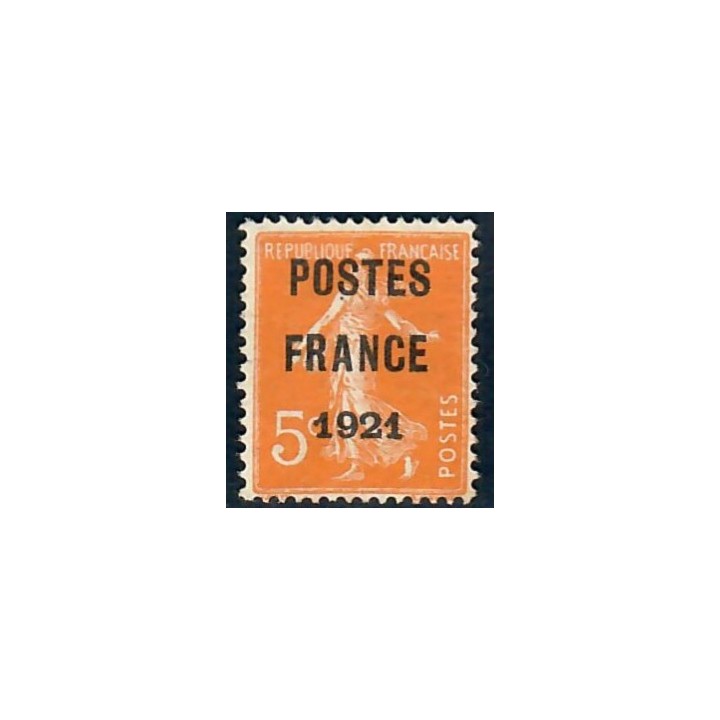 Lot A7676 - Préoblitérés - N°33 Neuf (*) sans gomme