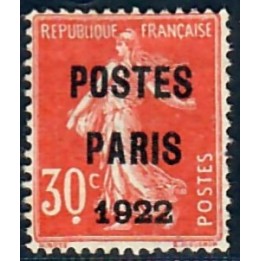 Lot A7675 - Préoblitérés - N°32 Neuf (*) sans gomme