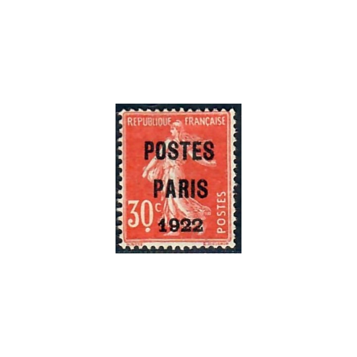 Lot A7675 - Préoblitérés - N°32 Neuf (*) sans gomme