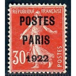 Lot A7674 - Préoblitérés - N°32 Neuf (*) sans gomme