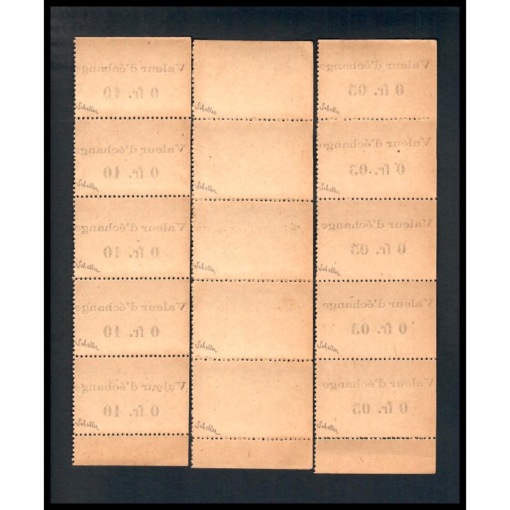 Lot A7688 - Côte d’Ivoire - Timbres monnaies - Signé Scheller