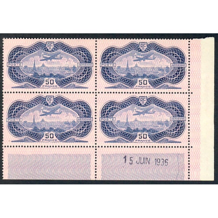 Lot A6438 - Poste aérienne - N°PA15 - Neuf ** Luxe