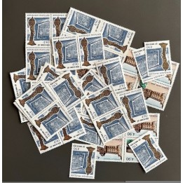 Lot de faciale 100 timbres à 4,90 Francs