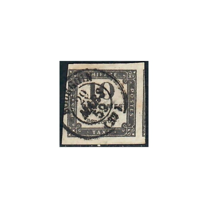 Lot A7935 - Taxe - N°1 - Oblitéré Qualité TB
