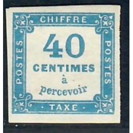 Lot A7925 - Taxe - N°7 - Neuf * Qualité TB