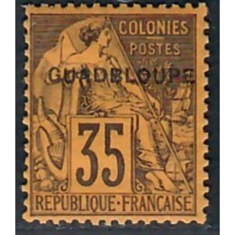 Lot A7909 - Guadeloupe - N°23 - Neuf ** Luxe