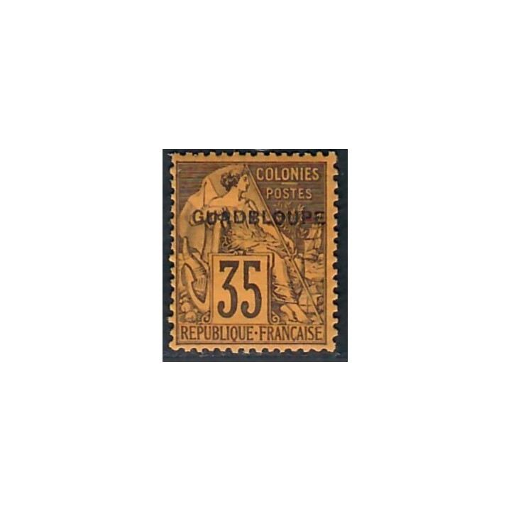 Lot A7909 - Guadeloupe - N°23 - Neuf ** Luxe