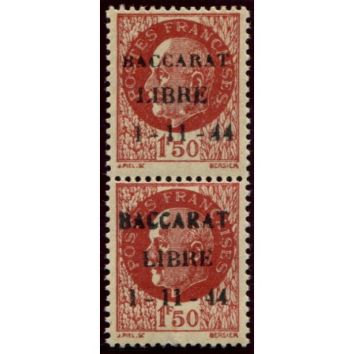 Lot 4126 - Libération Baccarat - N°6