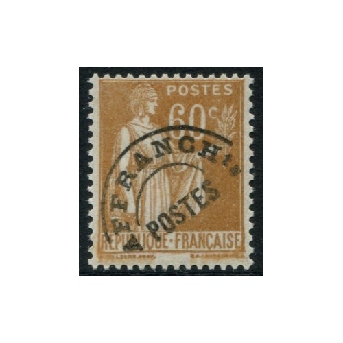 Préoblitéré N°72