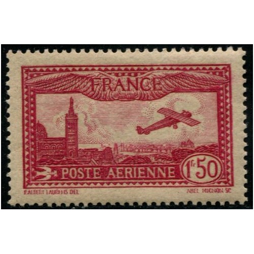 Timbre collection N° 5 France Timbres de Poste Aérienne