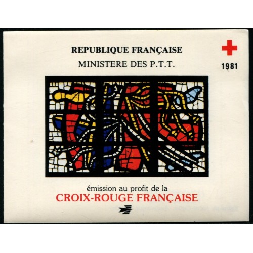 Carnet de timbres Croix-Rouge 1962 neuf**. - Philantologie