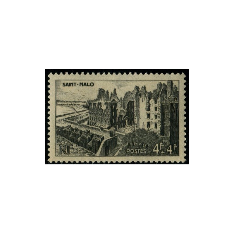 FRANCE 1945 - Année Complète 85 Timbres NEUF* N°669/747, Lot Philatélie