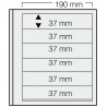 Feuilles "Spécial Dual"- 6 Bandes - 37mm - Paquet de 5