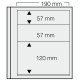 Feuilles "Spécial Dual"- 2x57mm,120mm - Paquet de 5