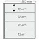 Feuilles "Garant" - 4 Bandes - 72mm