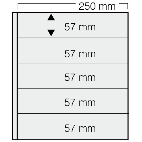 Feuilles "Garant" - 5 Bandes - 57mm