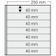 Feuilles "Garant" - 7 Bandes - 40mm