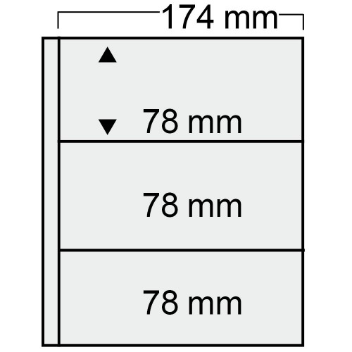 Feuilles "Compact" - 3 Blocs - Paquet de 10