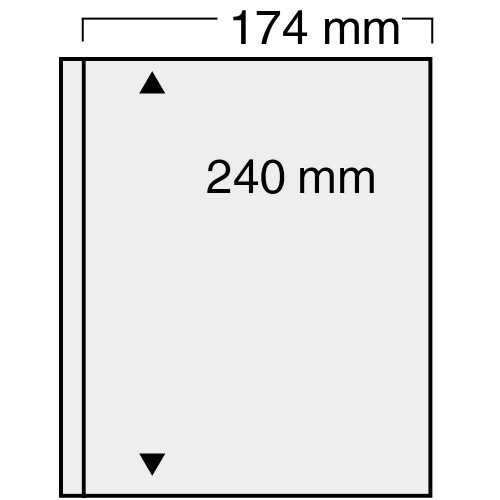 Feuilles "Compact" - 1 poche avec intercalaire sable