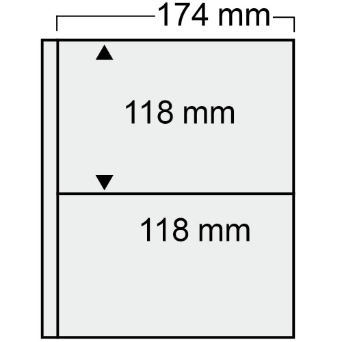 Feuilles "Compact" - 2 Blocs -  Paquet de 10