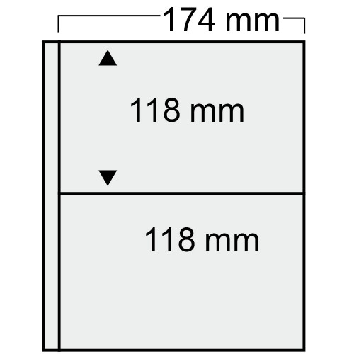 Feuilles "Compact" - 2 Blocs - Paquet de 10