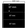 Feuilles "Compact A4" - 3 Bandes - Paquet de 10