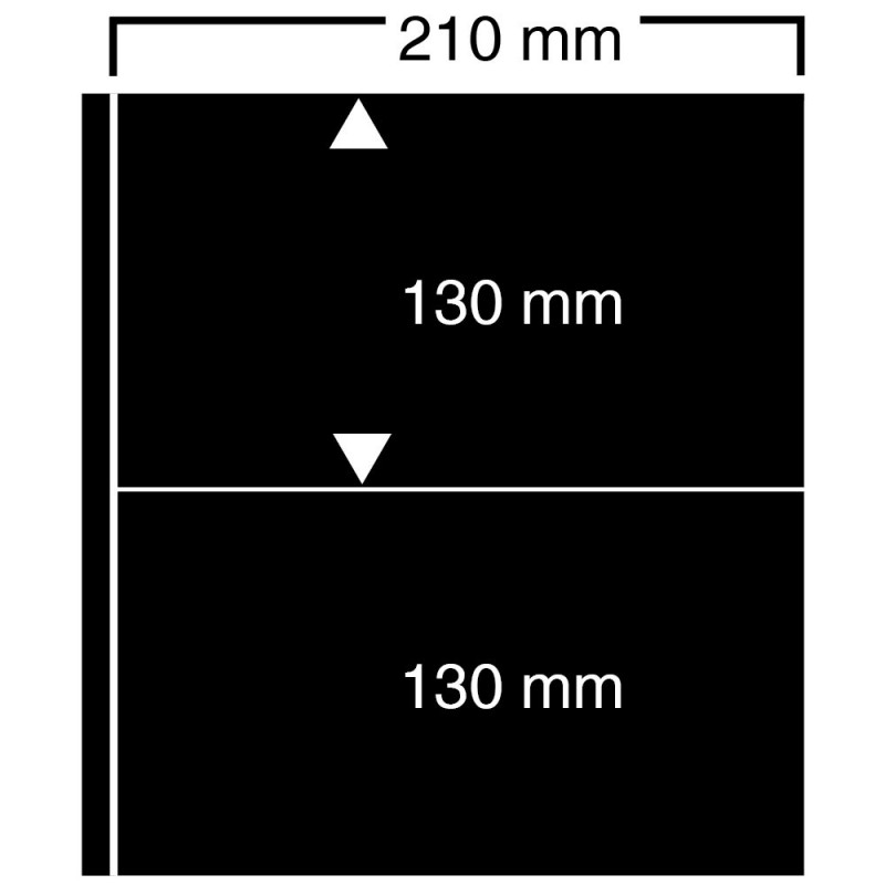 Feuilles "Compact A4" - ClipFix - 2 Blocs - Paquet de 10