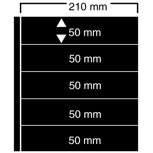 Feuilles "Compact A4" - ClipFix - 5 Bandes