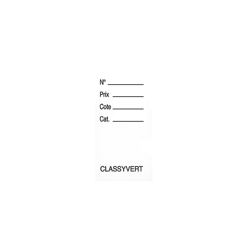 CLASSYVERT (x 1000)