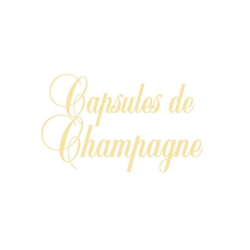 Signette Capsule de Champagne - Version Or