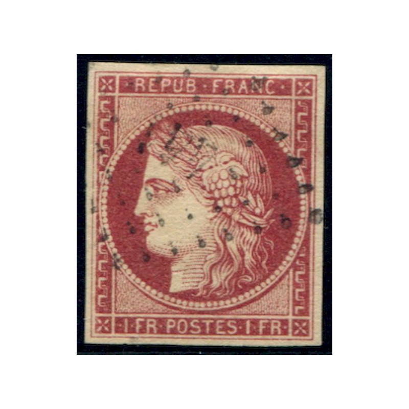 Timbre France Cérès De Bordeaux - N°39Cc - Cote 300 Euros