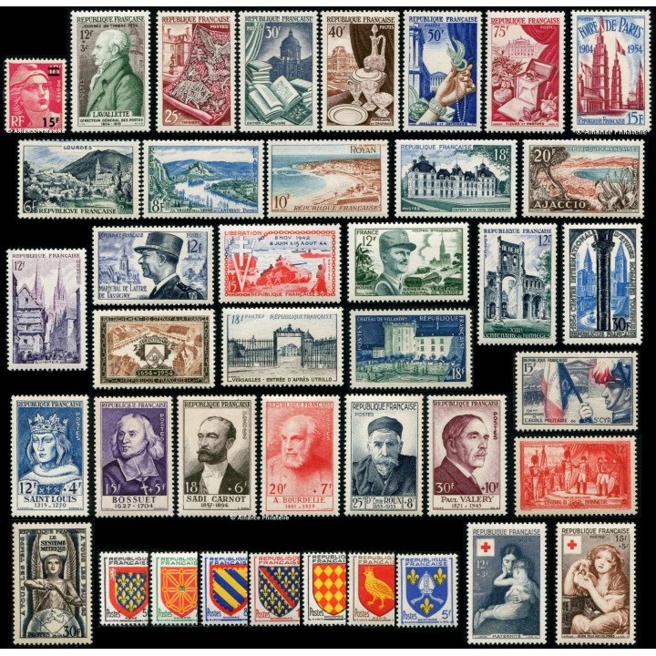 Lot 7238 - Année 1954