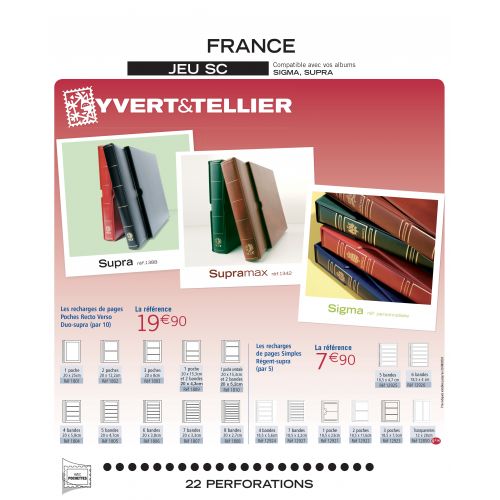 Intérieurs SC France - 1849 à 2019
